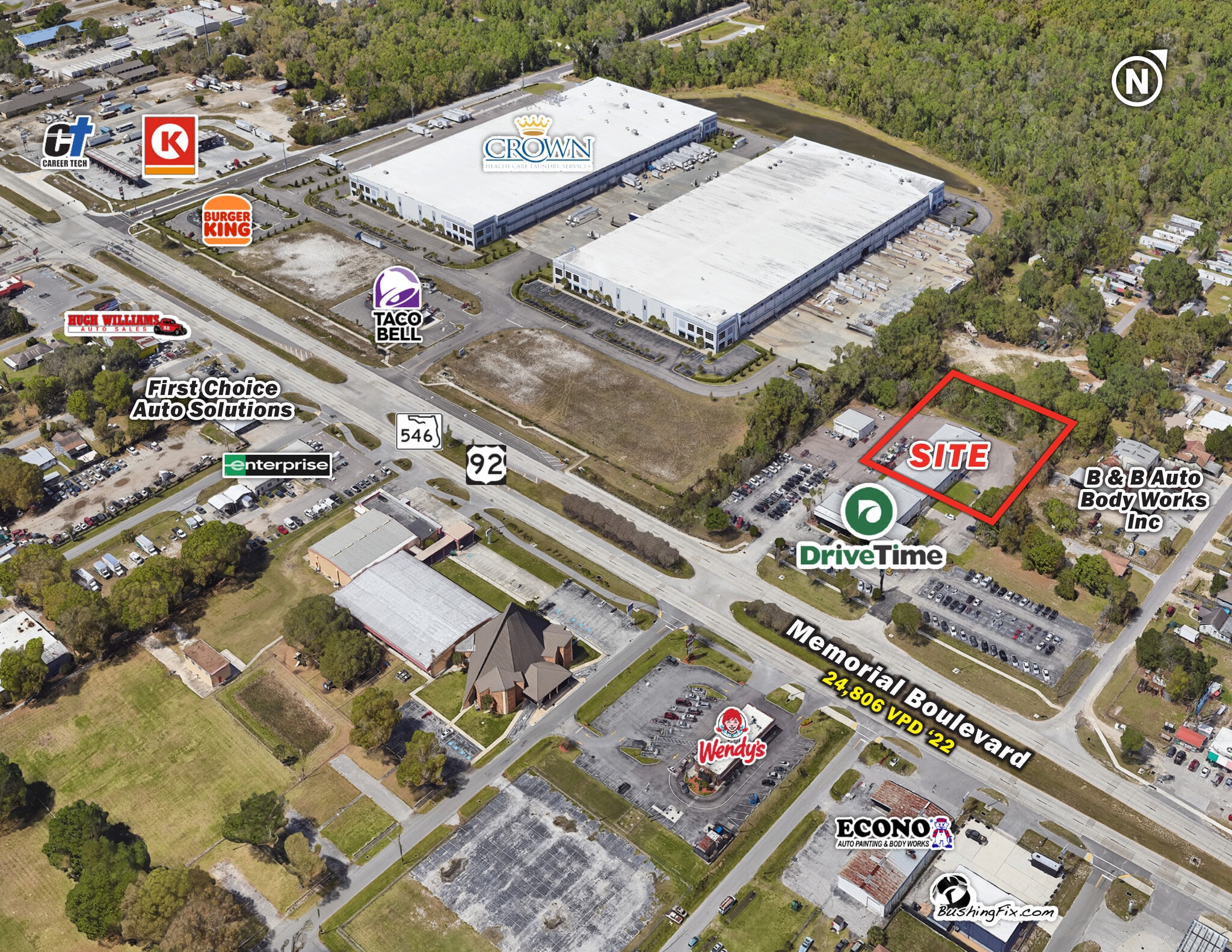 1825 W Memorial Blvd, Lakeland, FL à louer Photo principale– Image 1 sur 3