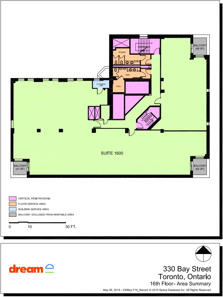 330 Bay St, Toronto, ON à louer Plan d’étage– Image 1 sur 1