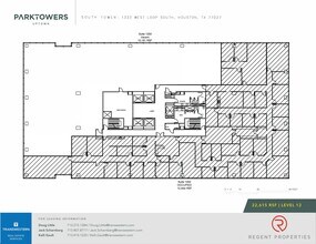 1233 West Loop S, Houston, TX à louer Plan d’étage– Image 1 sur 1