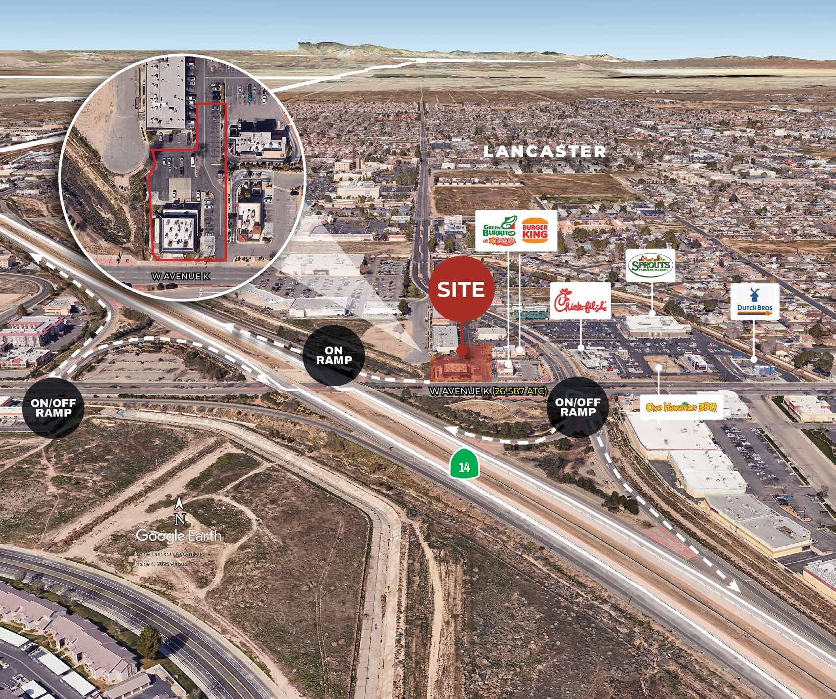 1525 W Avenue K, Lancaster, CA à vendre Photo de l’immeuble– Image 1 sur 6