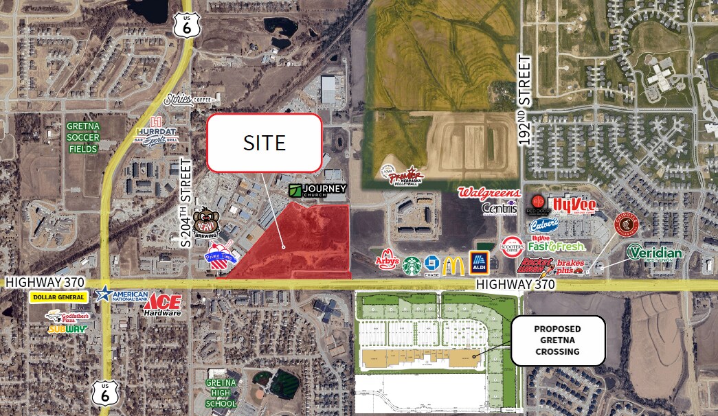 200th Street & Highway 370, Gretna, NE à vendre Photo principale– Image 1 sur 2