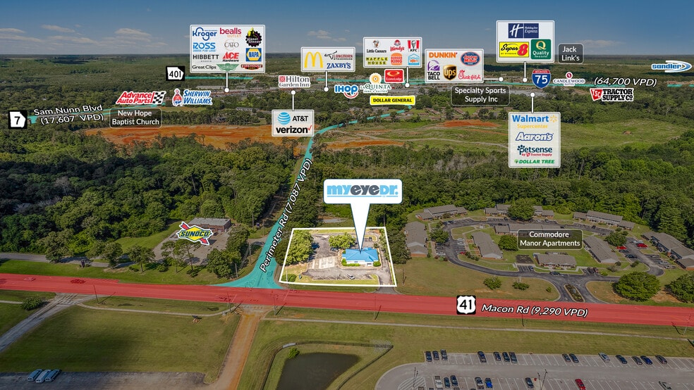 1601 Macon Rd, Perry, GA à vendre - Photo de l’immeuble – Image 3 sur 5