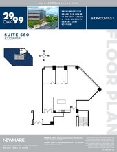 2999 Oak Rd, Walnut Creek, CA à louer Plan d’étage– Image 1 sur 1