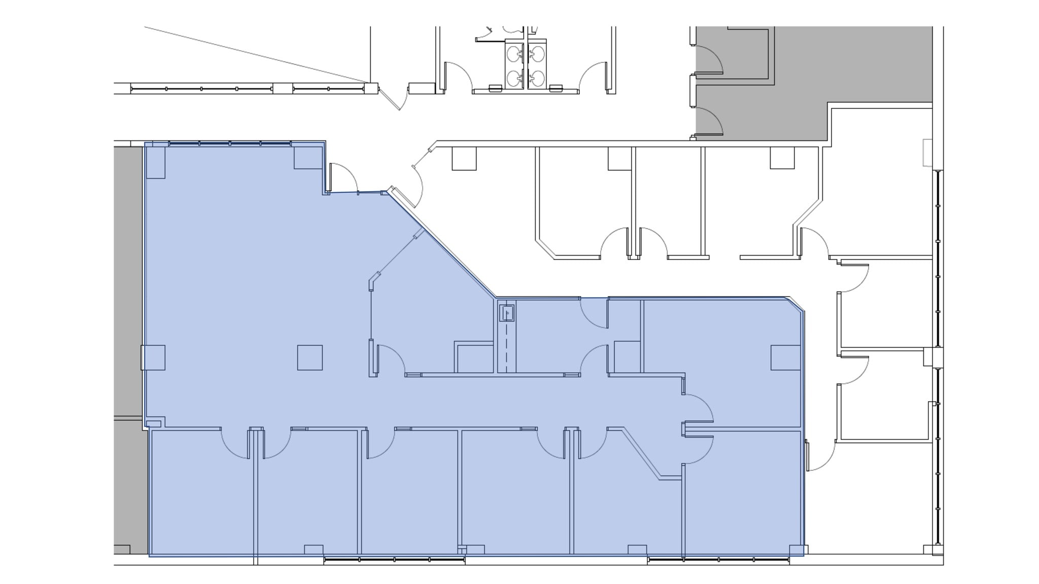 429 N Pennsylvania St, Indianapolis, IN à louer Plan de site– Image 1 sur 1