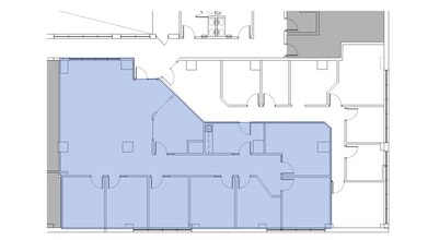 429 N Pennsylvania St, Indianapolis, IN à louer Plan de site– Image 1 sur 1