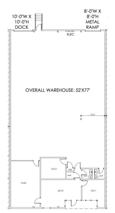 1810 S Lynhurst Dr, Indianapolis, IN à louer Plan d’étage– Image 1 sur 1