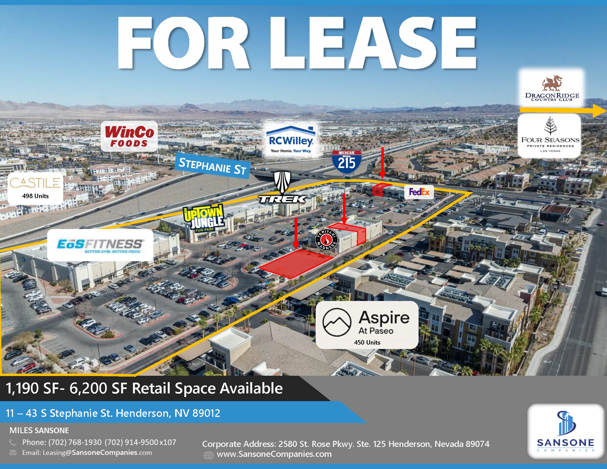 11-43 S Stephanie St, Henderson, NV à louer Photo de l’immeuble– Image 1 sur 15