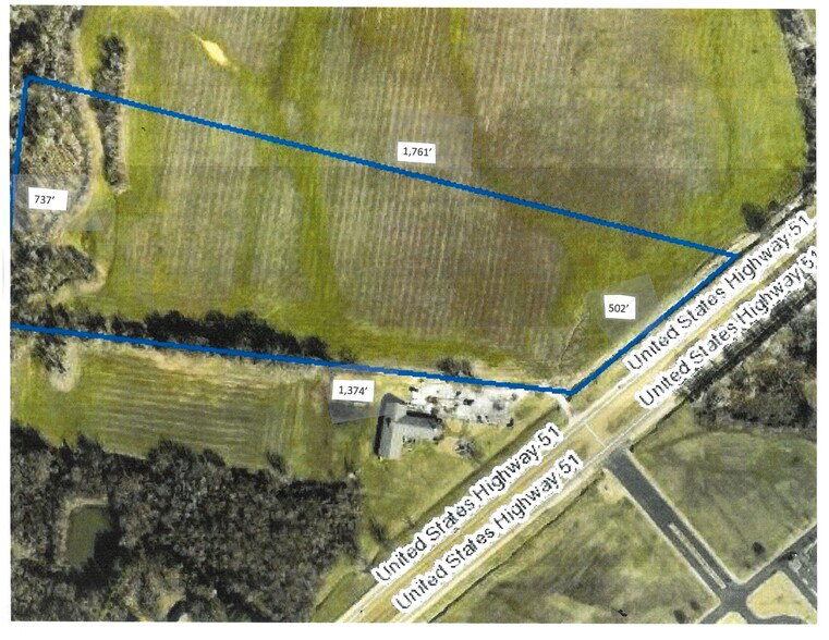 8901 US Highway 51 N, Millington, TN à vendre - Plan cadastral – Image 2 sur 2