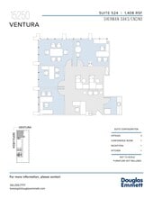 15250 Ventura Blvd, Sherman Oaks, CA à louer Plan d’étage– Image 1 sur 1