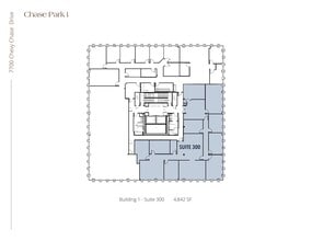 7700 Chevy Chase Dr, Austin, TX à louer Plan d’étage– Image 1 sur 1
