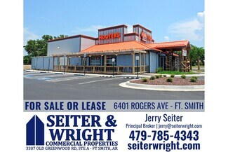Plus de détails pour 6401 Rogers Ave, Fort Smith, AR - Local commercial à vendre