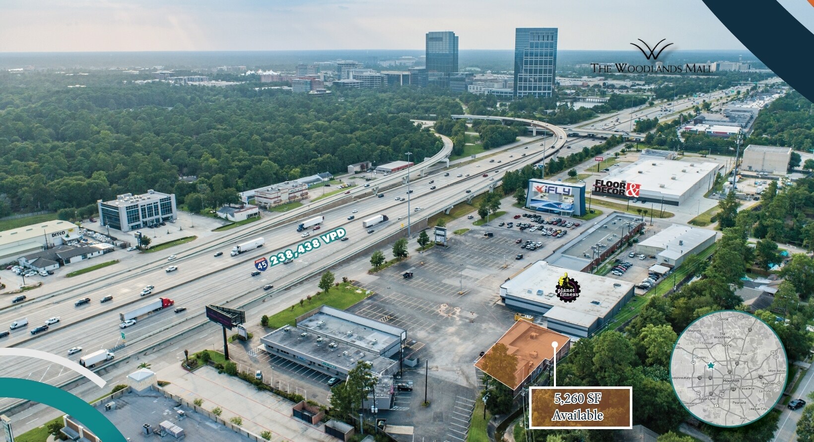 26824-26850 IH-45 Fwy, Spring, TX à louer Photo de l’immeuble– Image 1 sur 2
