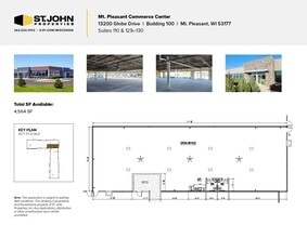 13203 Globe Dr, Mount Pleasant, WI à louer Plan d’étage– Image 1 sur 15