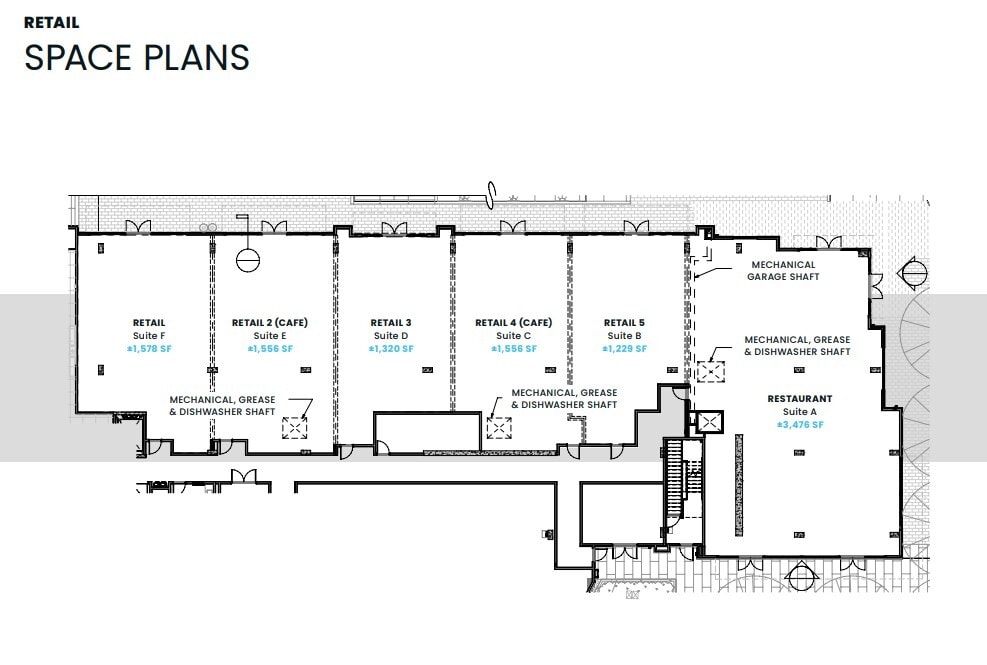 1401 Broadway St, Redwood City, CA à louer Plan d’étage– Image 1 sur 1