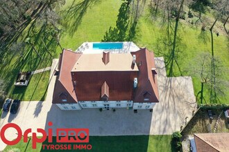 Dax - Vue aérienne vue de carte