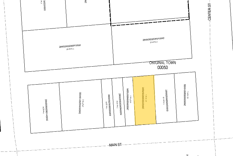 110 W Main St, Grand Prairie, TX à louer - Plan cadastral – Image 2 sur 13