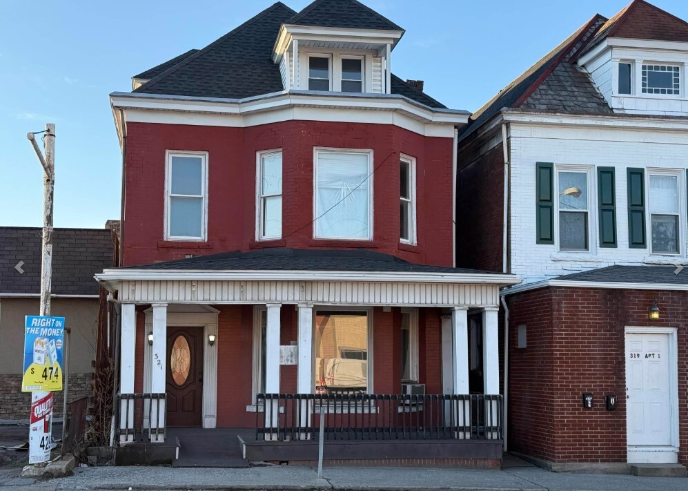 321 & 321 1/2 Fairmont Ave, Fairmont, WV à vendre Photo principale– Image 1 sur 3