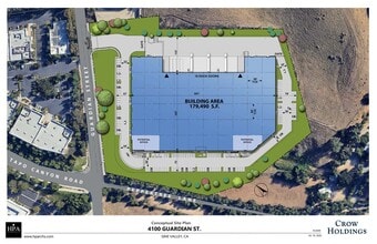 4100 Guardian St, Simi Valley, CA à louer Plan de site– Image 1 sur 1