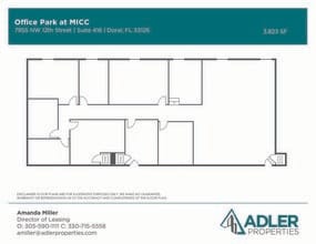 1200 NW 78th Ave, Doral, FL à louer Plan d’étage– Image 1 sur 1