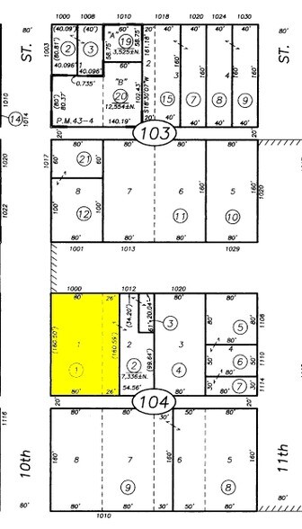 1000 K St, Sacramento, CA à louer - Plan cadastral – Image 3 sur 59