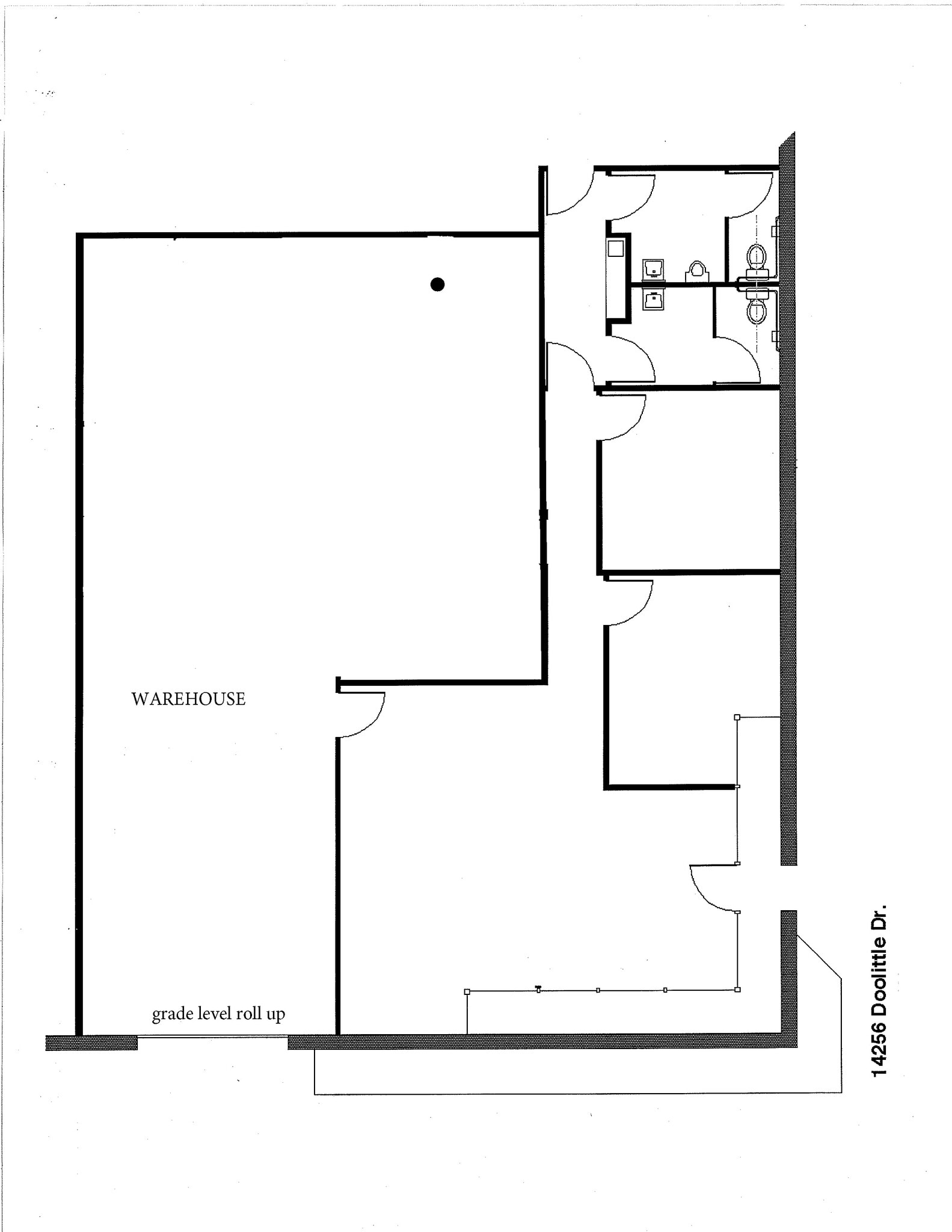 14256-14280 Doolittle Dr, San Leandro, CA à louer Plan d’étage– Image 1 sur 3