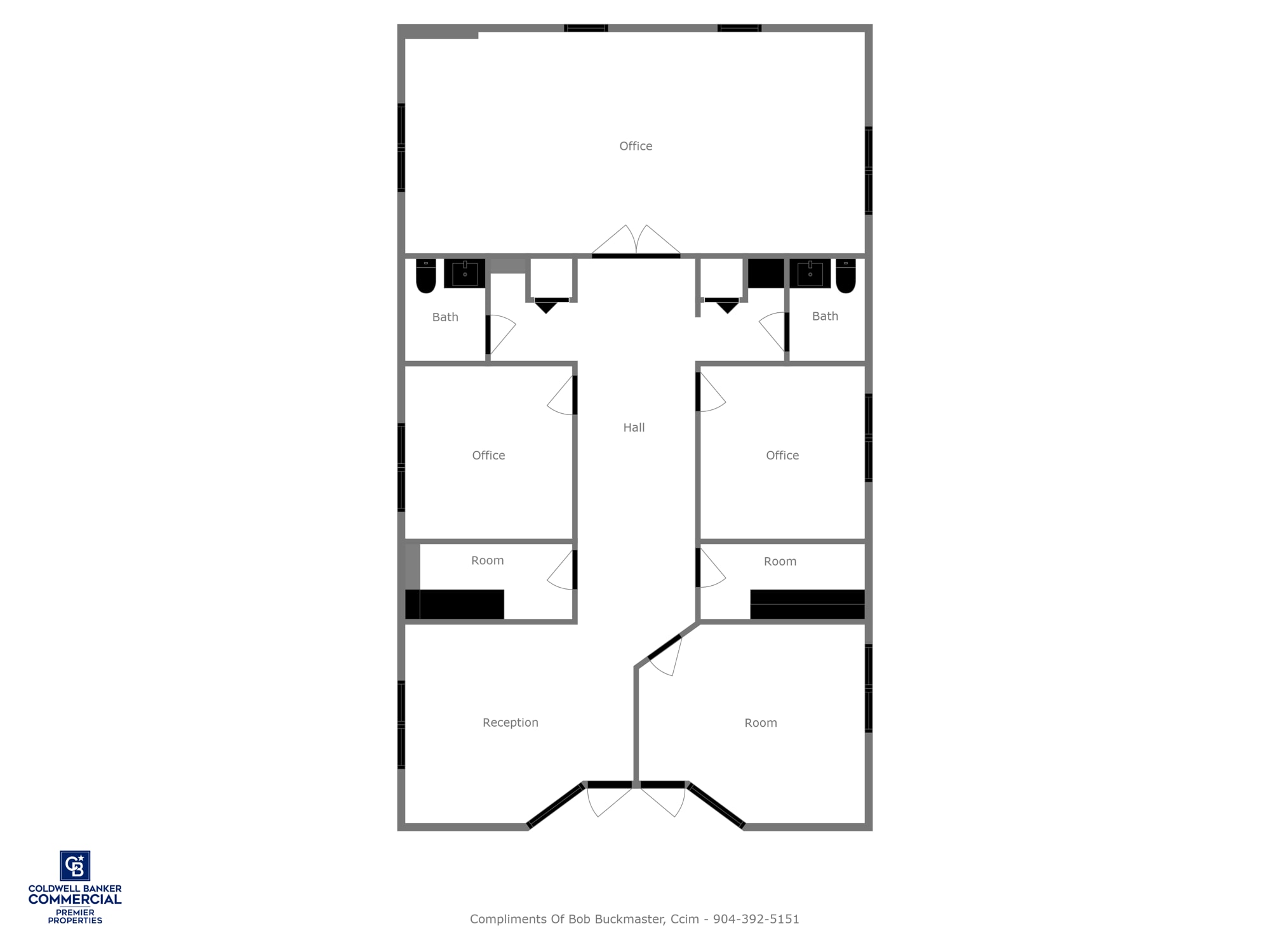 3000 N Ponce De Leon Blvd, Saint Augustine, FL à louer Plan d’étage– Image 1 sur 20