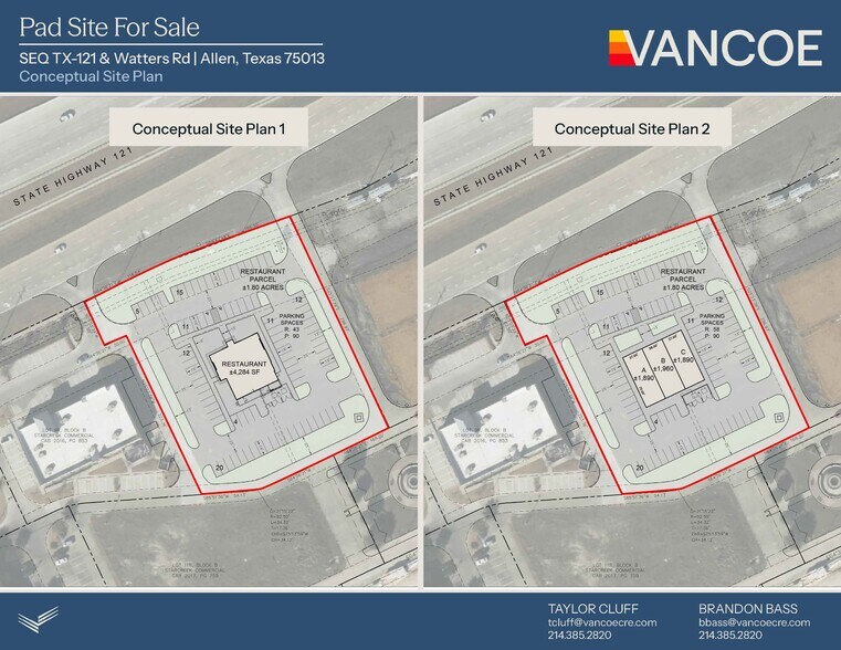 SEQ TX-121 & Watters Rd, Allen, TX à vendre - Photo de l’immeuble – Image 3 sur 6