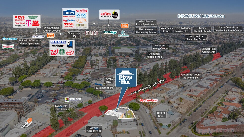 4356 Leimert Blvd, Los Angeles, CA à vendre - Photo de l’immeuble – Image 2 sur 6