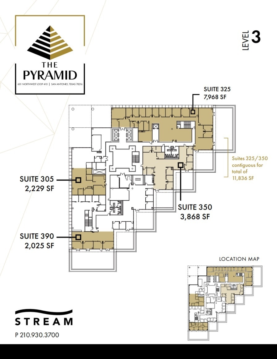 601 NW Loop 410, San Antonio, TX à louer Plan d’étage– Image 1 sur 1