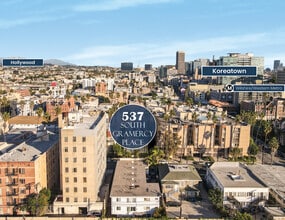 537 S Gramercy Pl, Los Angeles, CA - Vue aérienne  vue de carte - Image1