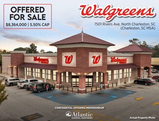 Plus de détails pour 7501 Rivers Ave, North Charleston, SC - Local commercial à vendre
