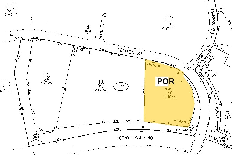 2452 Fenton St, Chula Vista, CA à louer - Plan cadastral – Image 2 sur 7