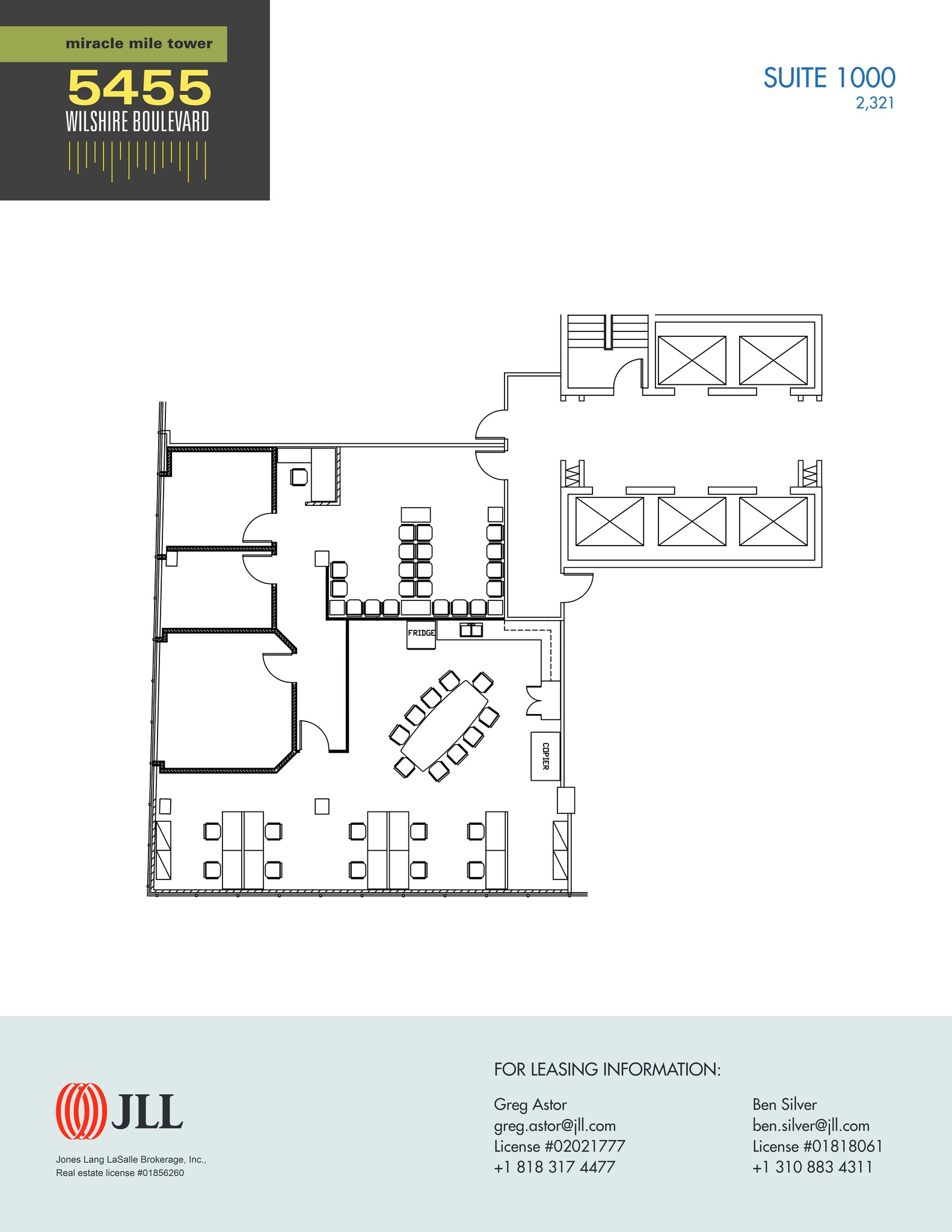 5455 Wilshire Blvd, Los Angeles, CA à louer Plan de site– Image 1 sur 1