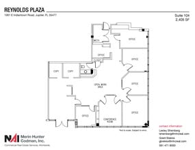 1061 E Indiantown Rd, Jupiter, FL à louer Plan d’étage– Image 1 sur 1