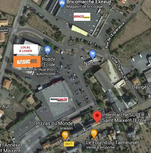 Local commercial dans SAINT-MAIXENT-L'ECOLE à louer - Photo de l’immeuble – Image 1 sur 3