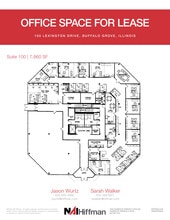 100 Lexington Dr, Buffalo Grove, IL à louer Plan d’étage– Image 1 sur 6