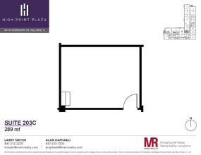 4415 W Harrison St, Hillside, IL à louer Plan d’étage– Image 1 sur 1