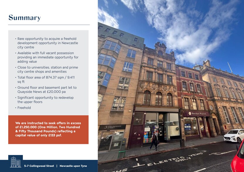 5-7 Collingwood St, Newcastle Upon Tyne à vendre - Photo de l’immeuble – Image 2 sur 12