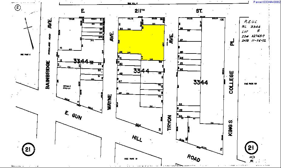 231-237 E Gun Hill Rd, Bronx, NY à louer - Plan cadastral – Image 2 sur 3