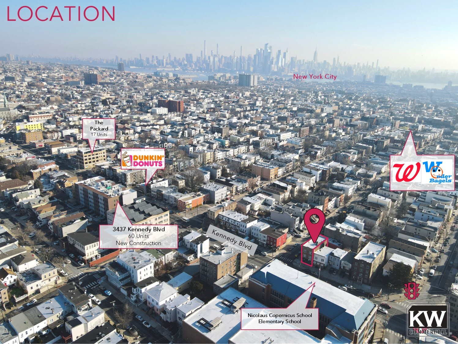 3396 John F Kennedy Blvd, Jersey City, NJ à louer Photo de l’immeuble– Image 1 sur 3