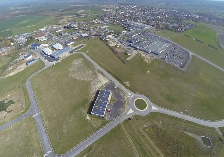 Terrain dans Vouziers à vendre - Aérien – Image 2 sur 3