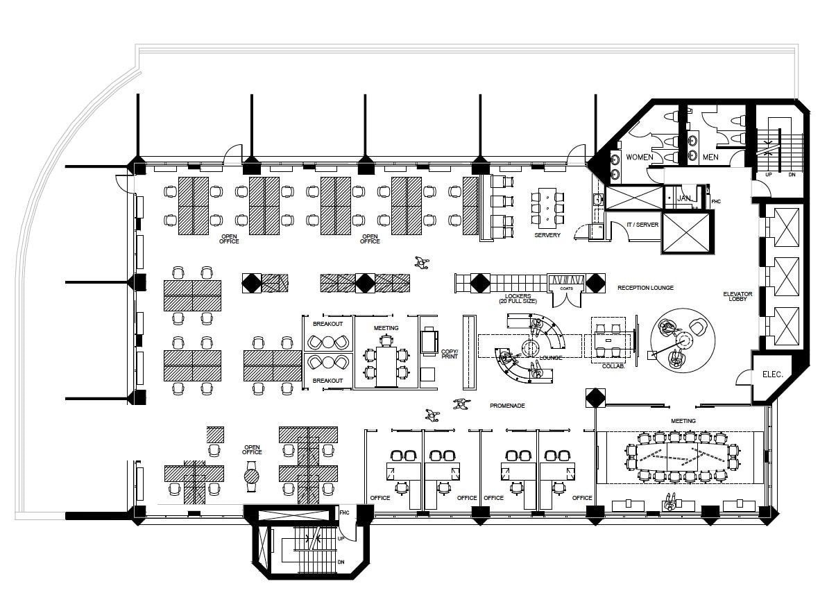 1 St Clair Ave E, Toronto, ON à louer Plan d’étage– Image 1 sur 1