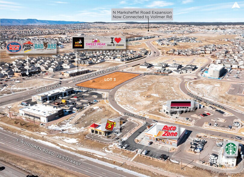 Woodman Rd, Colorado Springs, CO à vendre - Photo de l’immeuble – Image 2 sur 4