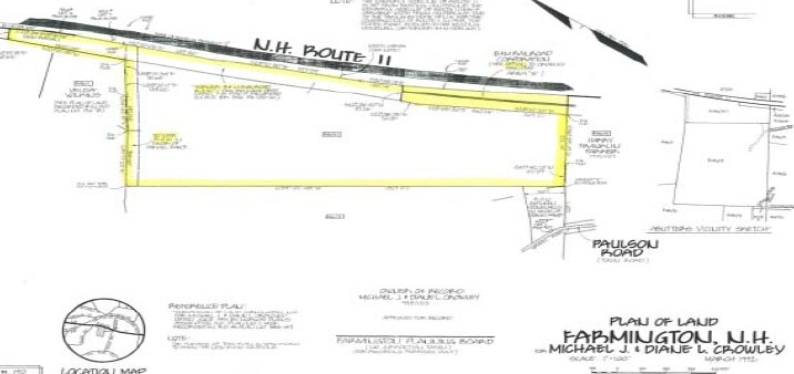 Route 11, Farmington, NH à vendre - Plan cadastral – Image 3 sur 6