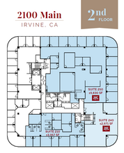 2100 Main St, Irvine, CA à louer Plan d’étage– Image 1 sur 1