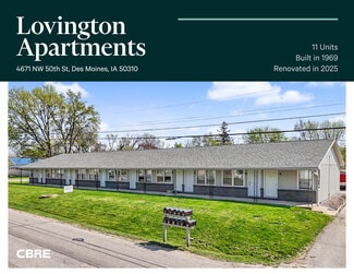 Plus de détails pour 4671 NW 50th St, Des Moines, IA - Logement à vendre