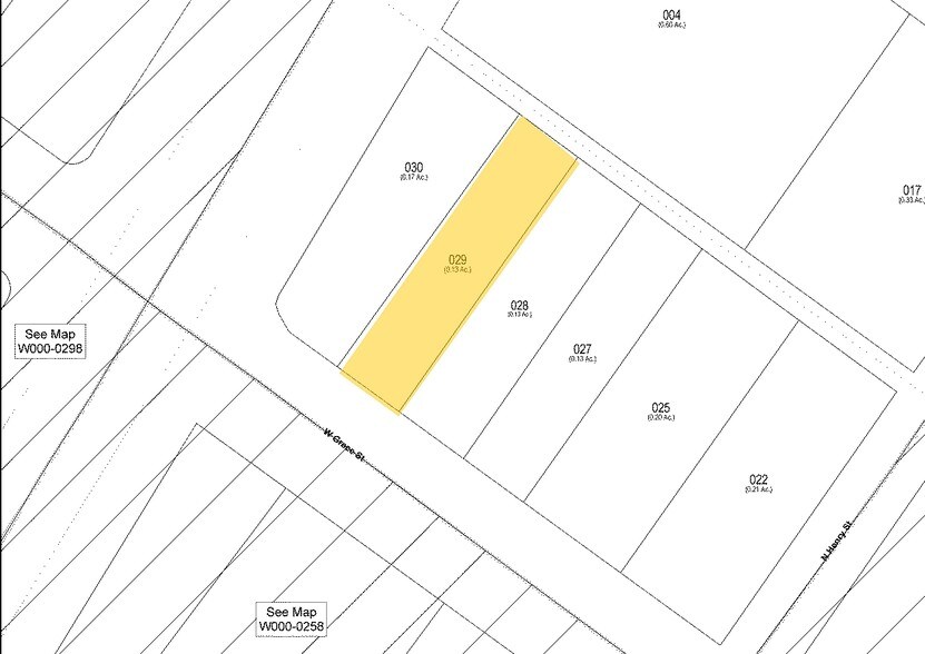 518 W Grace St, Richmond, VA à louer - Plan cadastral – Image 2 sur 7