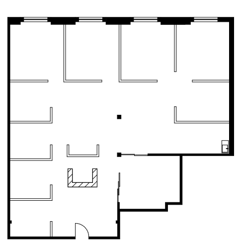 602-624 Broadway, San Diego, CA à louer Plan d’étage– Image 1 sur 1