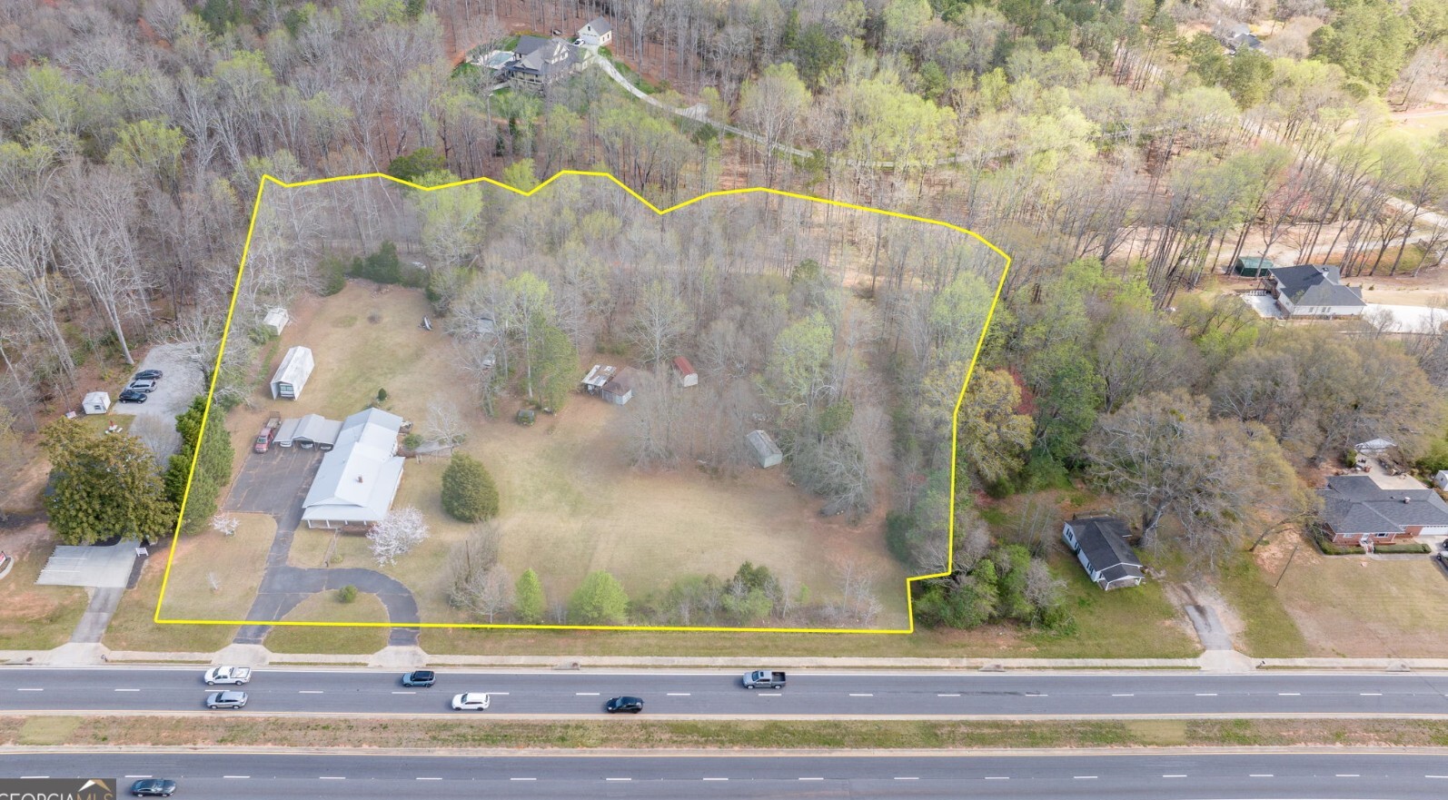 4559 Winder Hwy, Flowery Branch, GA à vendre Aérien– Image 1 sur 2