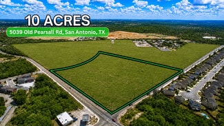 Plus de détails pour 10± AC on Old Pearsall rd, San Antonio, TX - Terrain à vendre